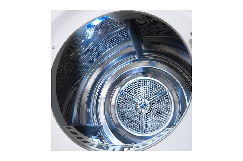 LG 8kg DUAL Inverter Warmtepomp Droger Wit | Auto Cleaning Condenser | Allergy Care™, RH80V9AV4N