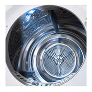 LG 9kg DUAL Inverter Warmtepomp Droger Wit | Eco Hybrid™ | Allergy Care™ | Auto Cleaning Condenser, RH90V5AV6N
