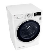 LG 9kg DUAL Inverter Warmtepomp Droger Wit | Eco Hybrid™ | Allergy Care™ | Auto Cleaning Condenser, RH90V5AV6N