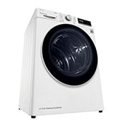 LG 9kg DUAL Inverter Warmtepomp Droger Wit | Eco Hybrid™ | Allergy Care™ | Auto Cleaning Condenser, RH90V5AV6N