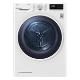 9kg Warmtepomp droger Wit | Zelfreinigende condensor | Eco Hybrid™ | Allergy Care | LG NL