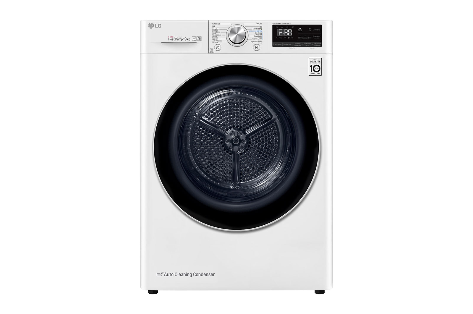 LG Droger RH90V9AV3N |9 kg capaciteit | DUAL Inverter Heatpump, RH90V9AV3N