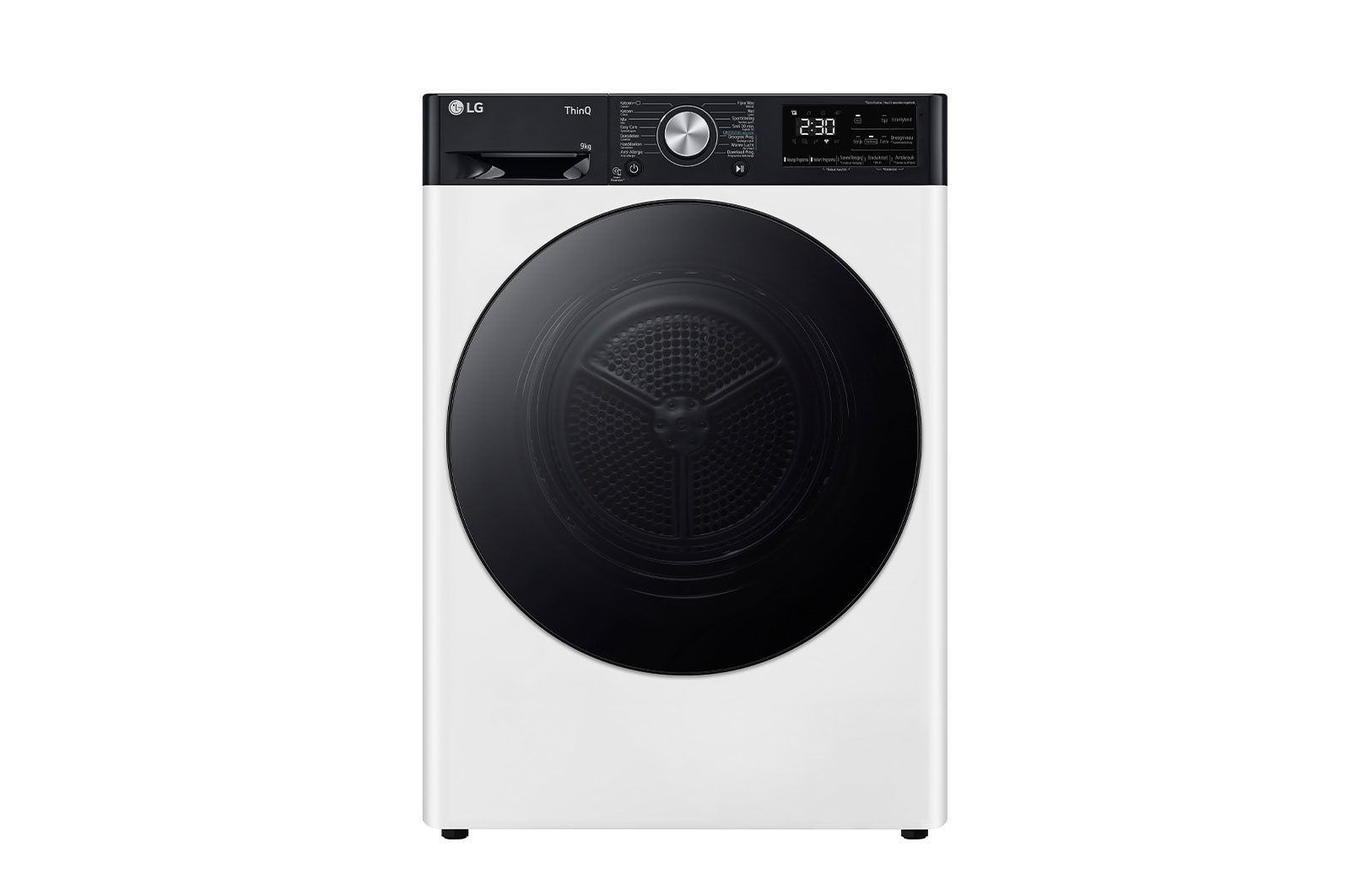 LG 9kg Droger RH90V9LVEN Wit | A+++ Energieklasse | DUAL Inverter Heat Pump™ | Allergy Care™ | LG NL, RH90V9LVEN