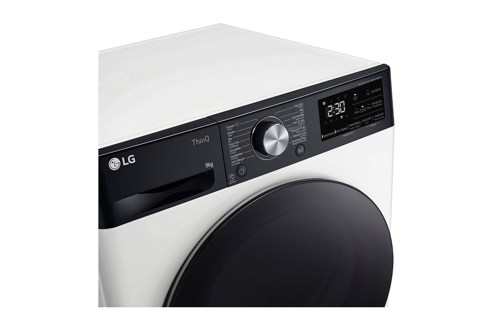 LG 9kg Droger RH90V9LVEN Wit | A+++ Energieklasse | DUAL Inverter Heat Pump™ | Allergy Care™ | LG NL, RH90V9LVEN