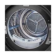 LG 9kg DUAL Inverter Warmtepomp Droger Zwart |Eco Hybrid™ | Allergy Care™ | Auto Cleaning Condenser, RH90V9ZVEN