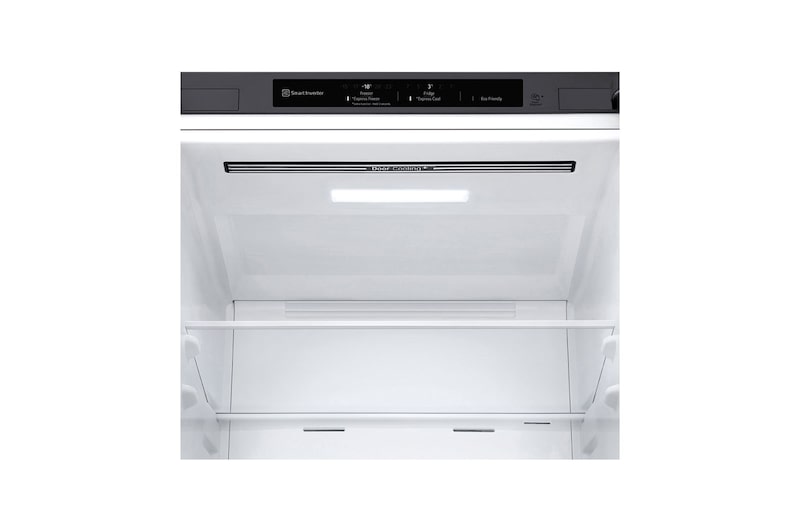 LG 341L Koelkast en vriezer Zilver | DoorCooling+™ | FRESHConverter™ | Smart Diagnosis™, GBB61PZGCN1