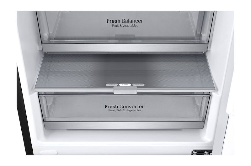 LG 384L Koelkast en vriezer GBB72MCUGN & 39L NeoChef Combi Magnetron MJ3965BCR, GBB72MCUGN.MJ39BCR