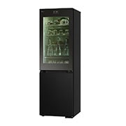 LG 352L Koelkast en vriezer Zwart | MoodUP™ | InstaView™ | ThinQ™, GBG7190CEV