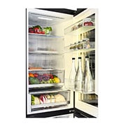 LG 352L Koelkast en vriezer Zwart | MoodUP™ | InstaView™ | ThinQ™, GBG7190CEV