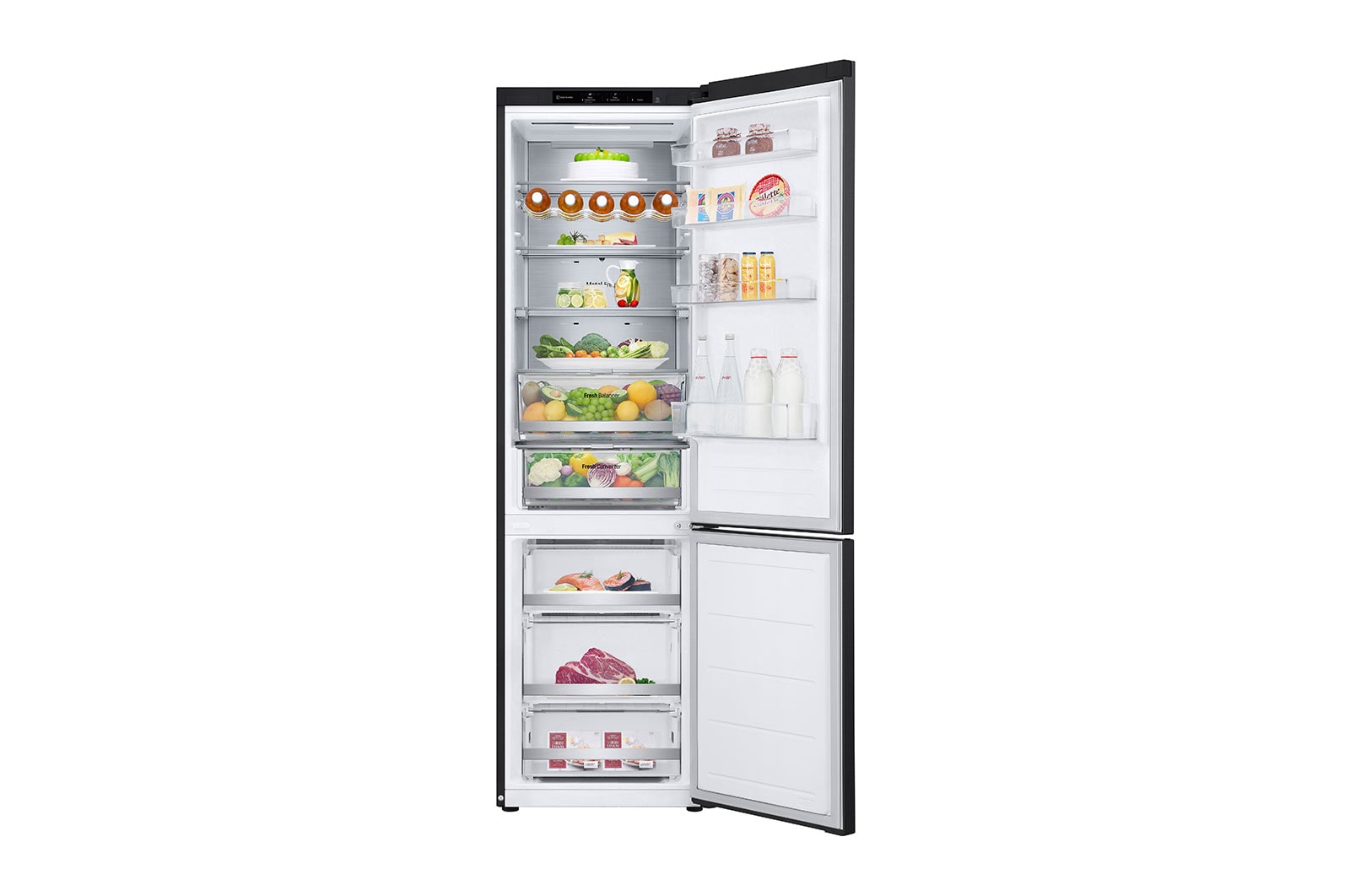 LG Koel-vries combinatie GBV7280BEV  |<br>387 L | DoorCooling+™ , GBV7280BEV