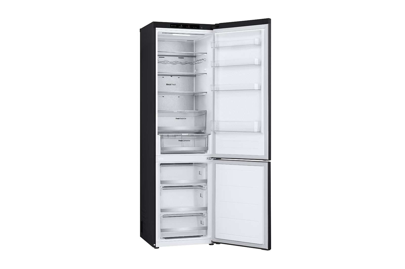 LG Koel-vries combinatie GBV7280BEV  |<br>387 L | DoorCooling+™ , GBV7280BEV