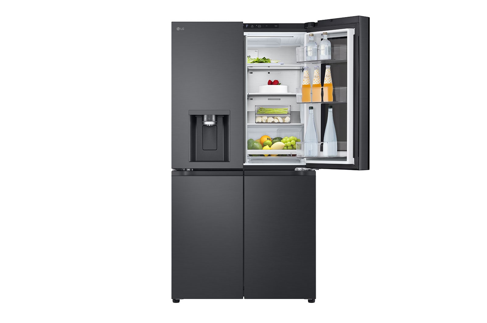 LG 638L Amerikaanse koelkast GMG960EVEE Zwart | InstaView™ | DoorCooling+™ | Craft Ice™ | LG NL , GMG960EVEE