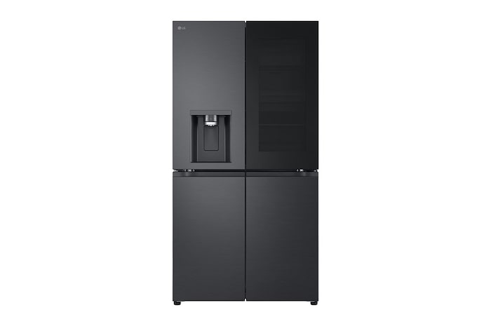 LG 638L Amerikaanse koelkast Zwart | InstaView™ | DoorCooling+™ | Craft Ice™| LG NL, GMG960EVEE