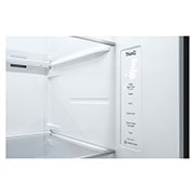 LG 635L Amerikaanse koelkast Zwart| InstaView™ | Multi-Air Flow | DoorCooling+™ | LG NL, GSGV80EPLD
