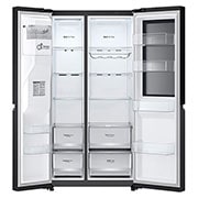 LG 635L Amerikaanse koelkast Zwart| InstaView™ | Multi-Air Flow | DoorCooling+™ | LG NL, GSGV80EPLD