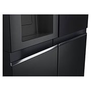 LG 635L Amerikaanse koelkast Zwart| InstaView™ | Multi-Air Flow | DoorCooling+™ | LG NL, GSGV80EPLD
