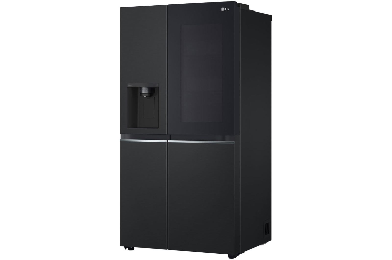 LG 628L Amerikaanse koelkast Zwart | InstaView™ | ThinQ™ | DoorCooling+™, GSGV80EPLD