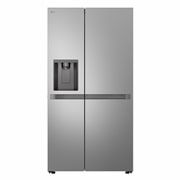 Voorkant van 638L Amerikaanse koelkast Zilver | Linear Cooling™ - GSLC40PYPE