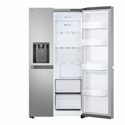 LG 638L Amerikaanse koelkast Zilver  | Linear Cooling™, GSLC40PYPE
