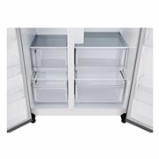 LG 638L Amerikaanse koelkast Zilver  | Linear Cooling™, GSLC40PYPE