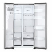 LG 628L Amerikaanse koelkast Zilver | ThinQ™ | Uvnano™ | FRESH Converter™, GSLE81PYBD