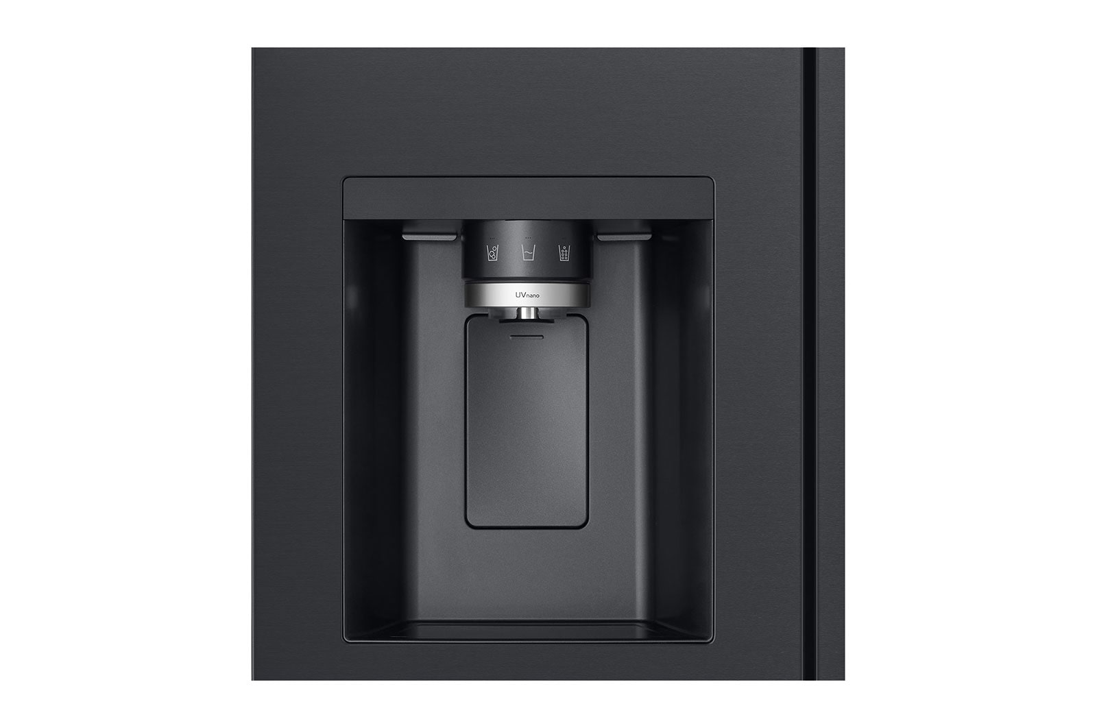 LG 628L Amerikaanse koelkast Zwart | ThinQ™ | Uvnano™ | FRESH Converter™, GSLE91EVAC