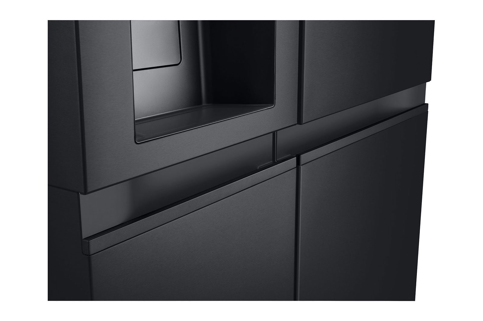 LG 628L Amerikaanse koelkast Zwart | ThinQ™ | Uvnano™ | FRESH Converter™, GSLE91EVAC