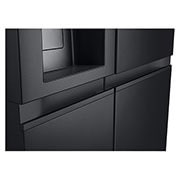 LG 628L Amerikaanse koelkast Zwart | ThinQ™ | Uvnano™ | FRESH Converter™, GSLE91EVAC