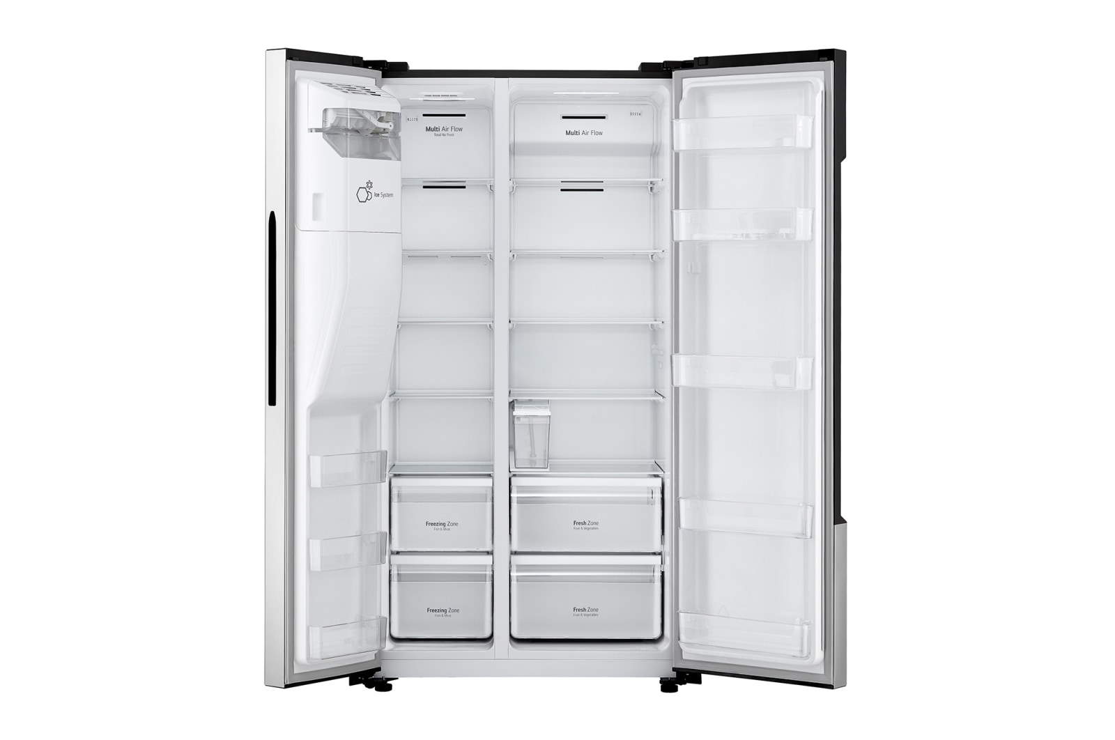 LG Amerikaanse koelkast | 610L inhoud | IJs & Water Dispenser , GSM32HSBEH