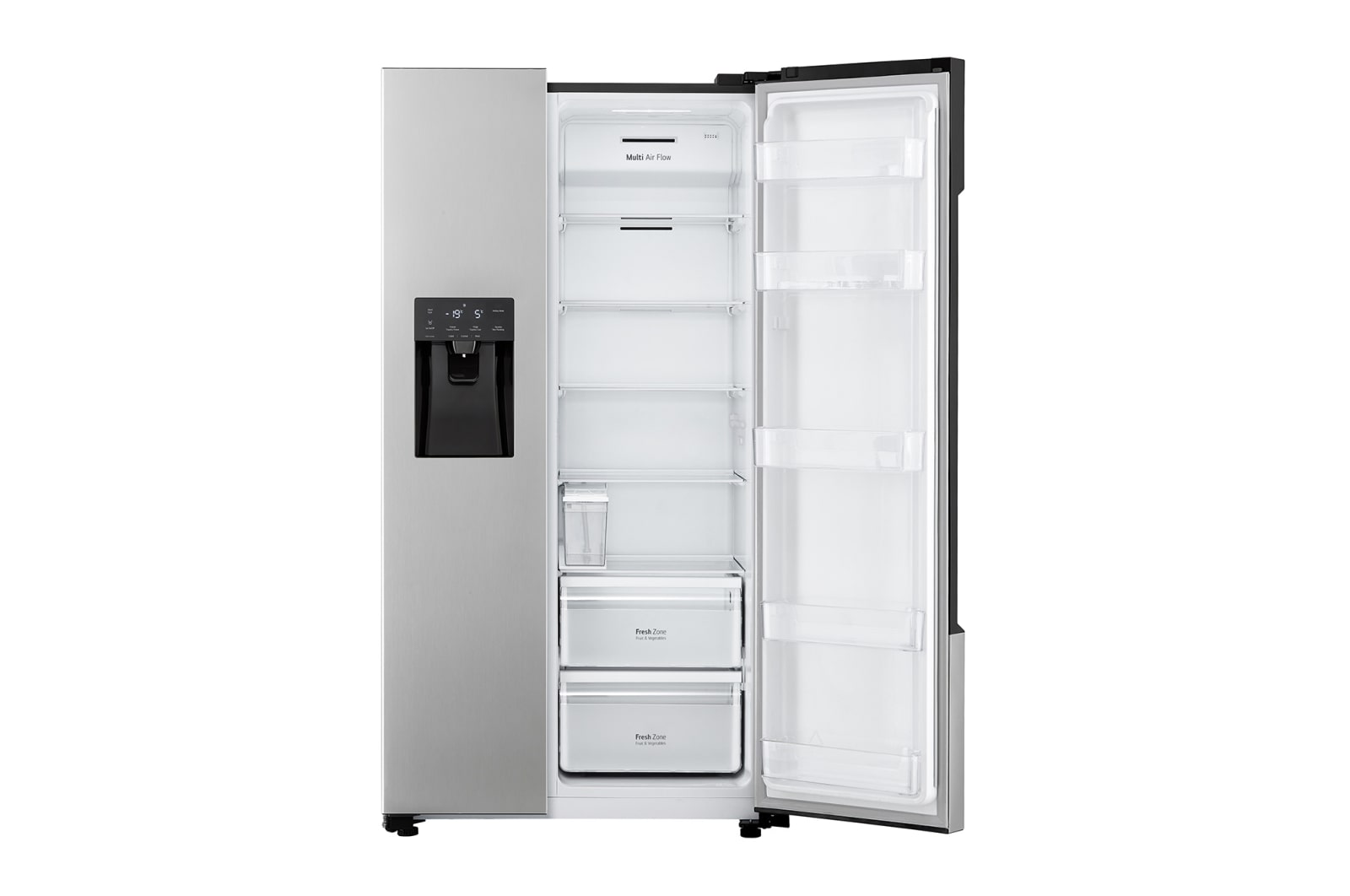 LG Amerikaanse koelkast | 610L inhoud | IJs & Water Dispenser , GSM32HSBEH