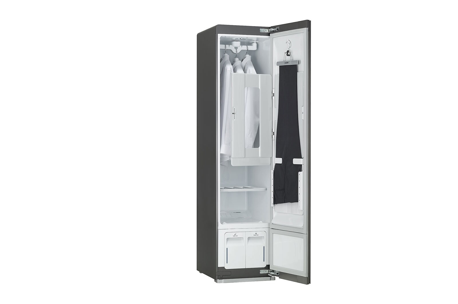 LG 185cm Styler Stoomkast met spiegeldeur | Inverter Warmtepomp Compressor® | ThinQ™, S3MFC