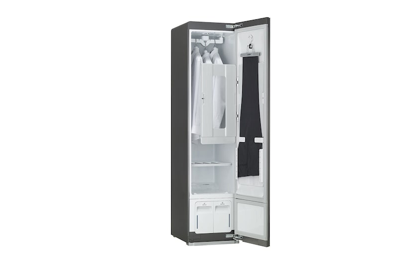 LG 185cm Styler Stoomkast met spiegeldeur | Inverter Warmtepomp Compressor® | ThinQ™, S3MFC