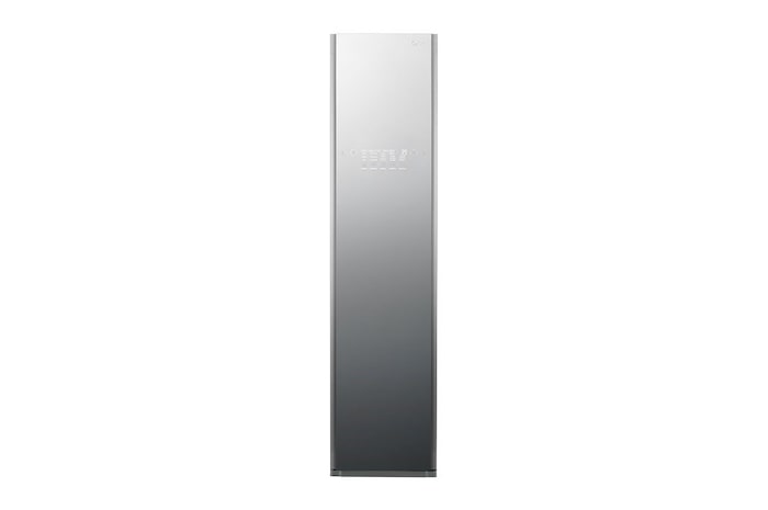 Voorkant van 185cm Styler Stoomkast met spiegeldeur | Inverter Warmtepomp Compressor® | ThinQ™ - S3MFC