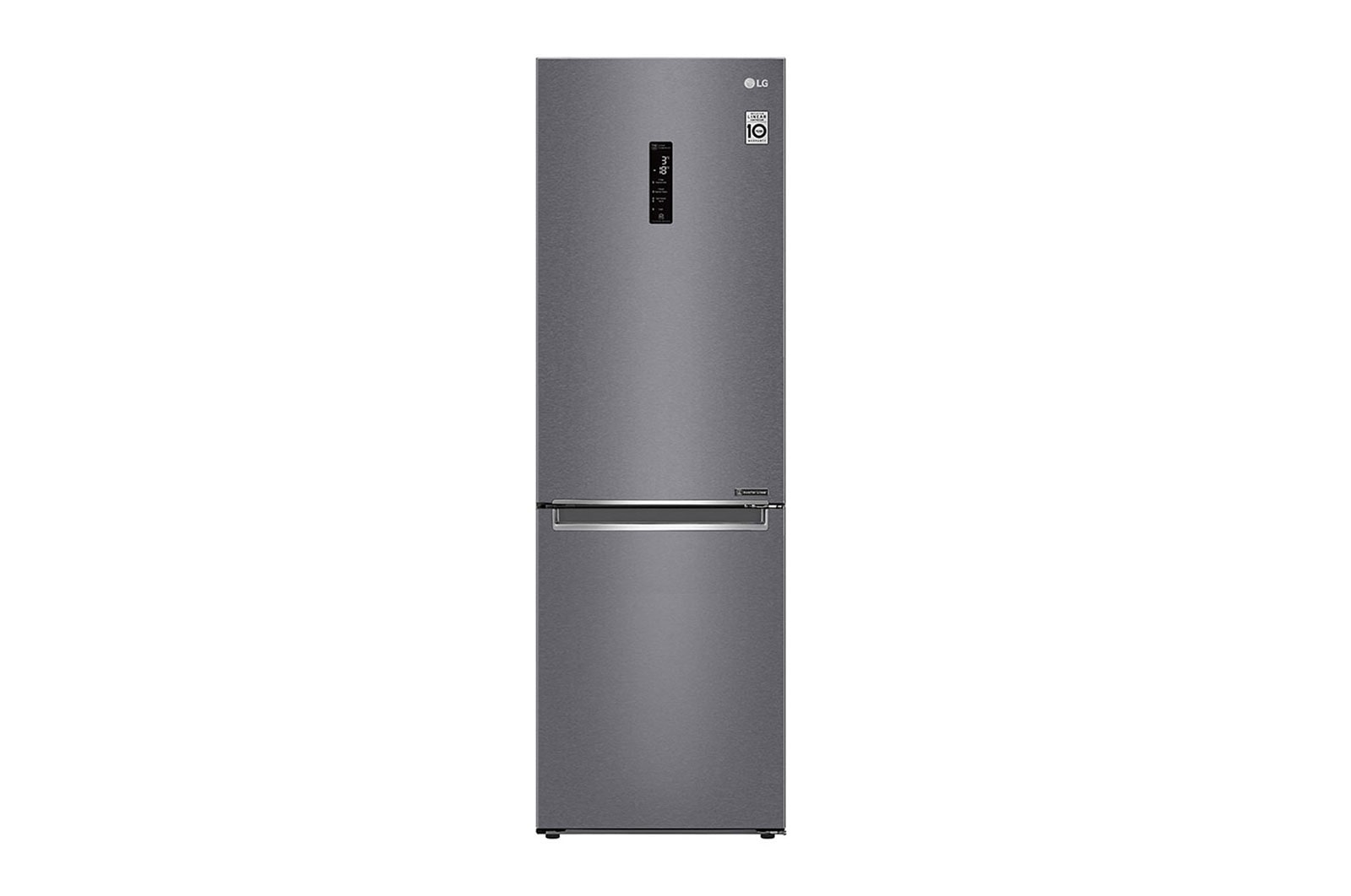 LG Door Cooling+ | 341L inhoud | Total no frost | Smart Inverter Compressor | Groter koel & vriesvak | 36dB – Stilste koelkast, GBB61DSHMN