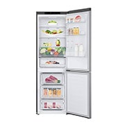 LG Altijd zuinig | D | Door Cooling+ | 341L inhoud | Total no frost | Inverter Linear Compressor| Groter koel & vriesvak | 36dB – Stilste koelkast, GBB61PZGFN