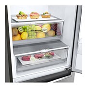 LG Altijd zuinig | D | Door Cooling+ | 341L inhoud | Total no frost | Inverter Linear Compressor| Groter koel & vriesvak | 36dB – Stilste koelkast, GBB61PZGFN