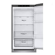 LG Altijd zuinig | D | Door Cooling+ | 341L inhoud | Total no frost | Inverter Linear Compressor| Groter koel & vriesvak | 36dB – Stilste koelkast, GBB61PZGFN