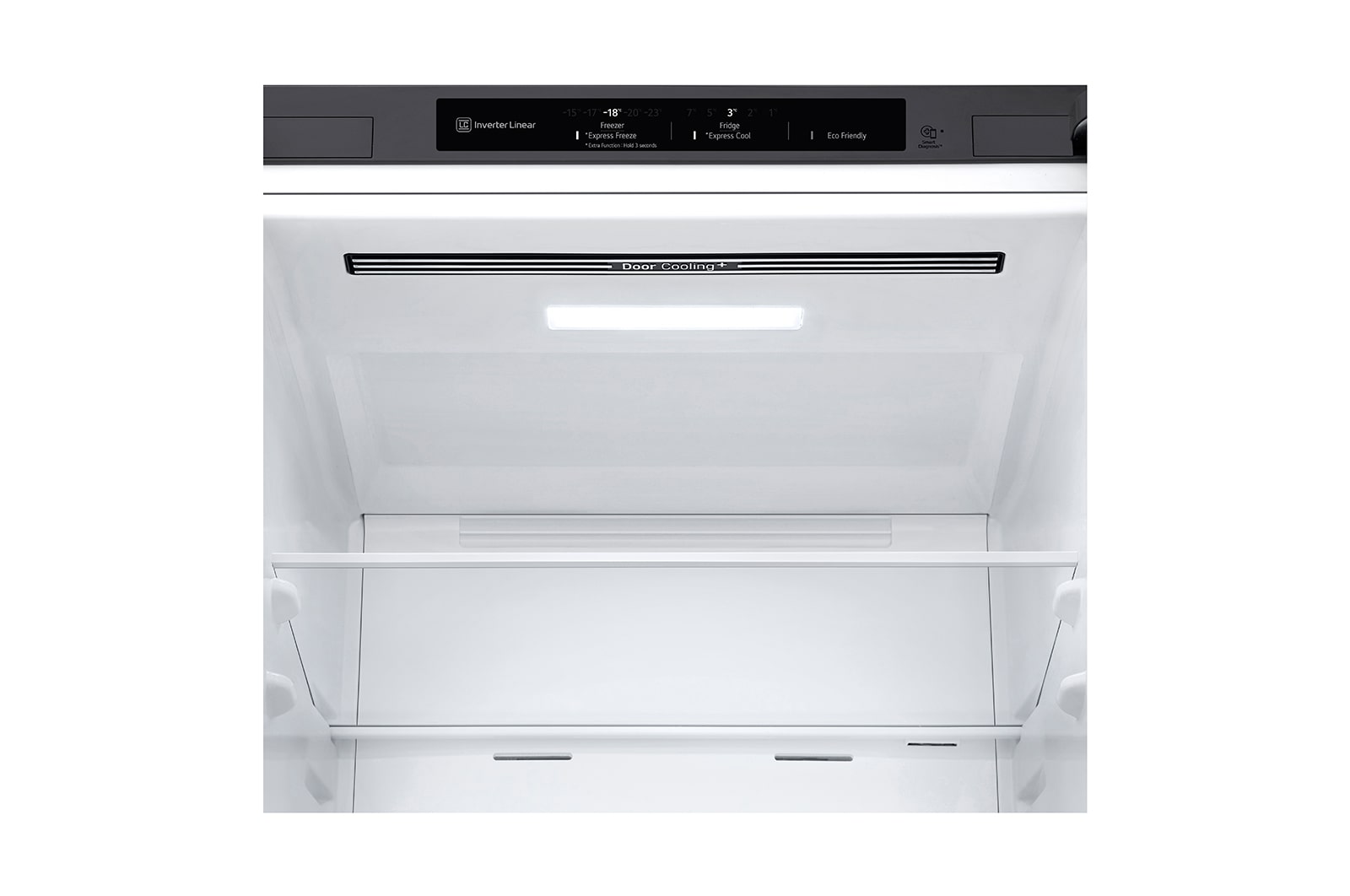 LG DoorCooling+™ | 384L inhoud | Total No Frost | Fresh Converter™ | Inverter Linear Compressor, GBP62PZNBC