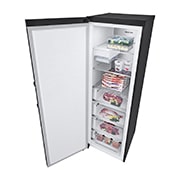 LG 324L Vriezer vrijstaand Antraciet | Total No Frost | Multi Air Flow | Inverter Linear Compressor, GFM61MCCSF