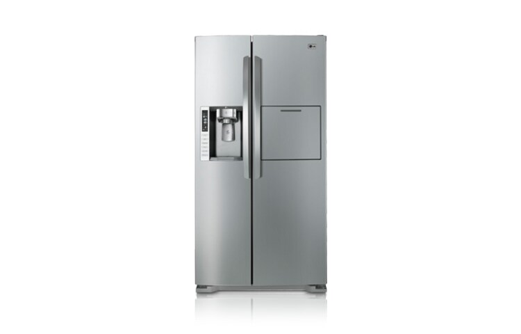 LG Side by Side koelkast met Soft Touch Homebar, Vacuüm Fresh, Bioshield & Moist balance Crisper., GR-P247CNNV