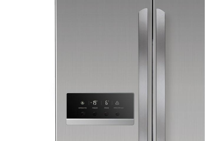 LG Altijd zuinig, Extra koel - en vriesruimte, Beste koelprestatie, Total no Frost, Langdurige versheid., GSB325PVQV