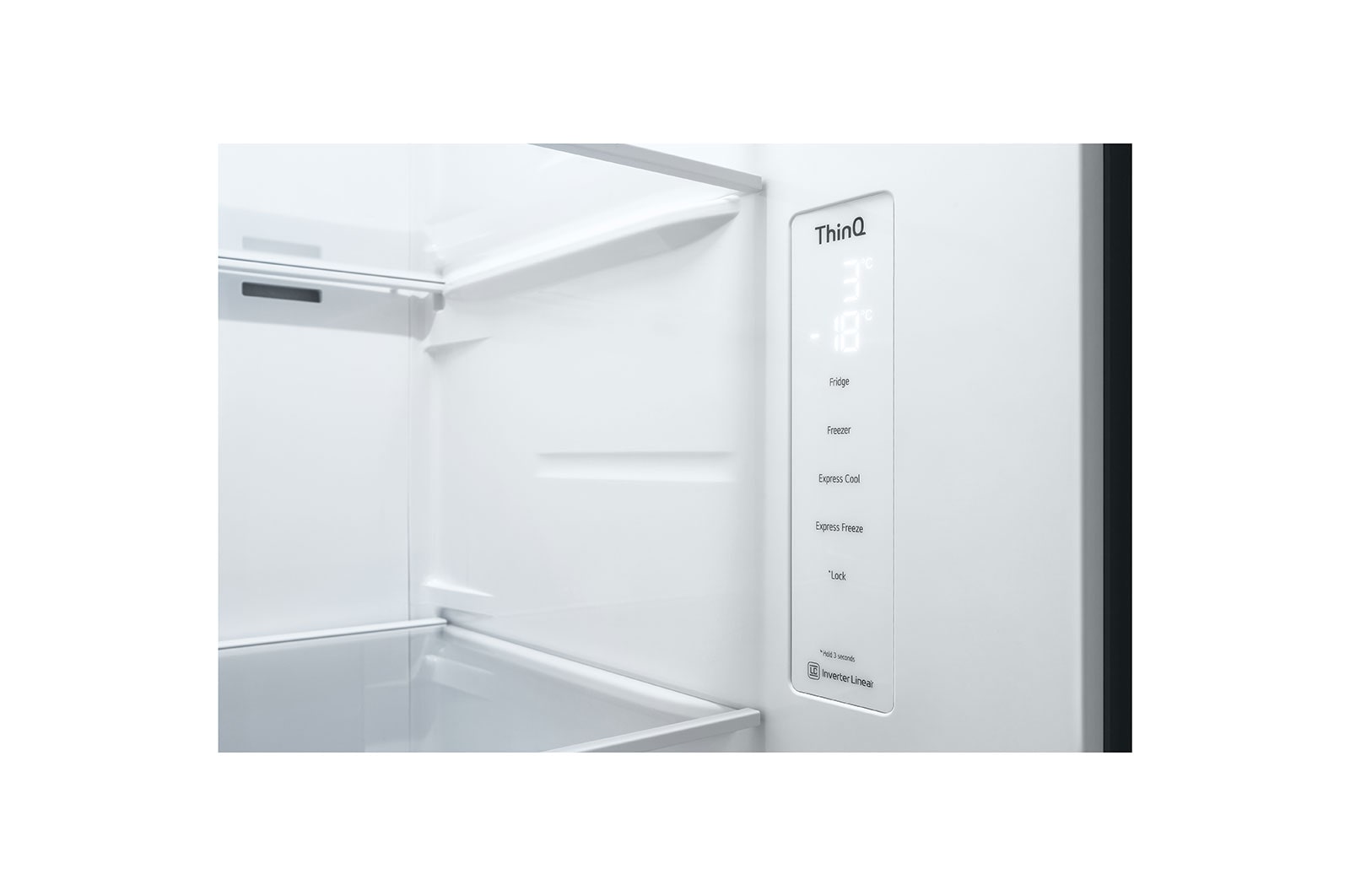 LG 635L inhoud | DoorCooling+™ | Door-in-Door™ | Water- en Ijsdispenser | Total No Frost | Inverter Linear Compressor, GSJV70PZTE