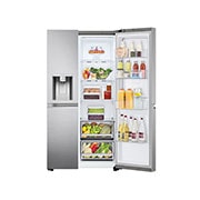 LG 635L inhoud | DoorCooling+™ | Door-in-Door™ | Water- en Ijsdispenser | Total No Frost | Inverter Linear Compressor, GSJV70PZTE