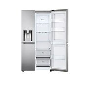 LG 635L inhoud | DoorCooling+™ | Door-in-Door™ | Water- en Ijsdispenser | Total No Frost | Inverter Linear Compressor, GSJV70PZTE