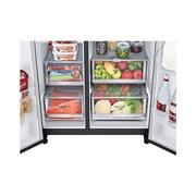 LG 635L inhoud | Door-in-Door™ | DoorCooling+™ | Water- en ijsdispenser met UVnano™ | Total No Frost | Inverter Linear Compressor, GSJV90MCAE