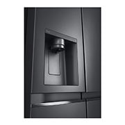 LG 635L inhoud | DoorCooling+™ | Water- en ijsdispenser | Total No Frost | Inverter Linear Compressor, GSLV70MCTE