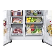 LG Amerikaanse koelkast GSLV70PZTE | 635 L | Water- en ijsdispenser, GSLV70PZTE