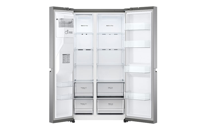 LG Amerikaanse koelkast GSLV70PZTE | 635 L | Water- en ijsdispenser, GSLV70PZTE