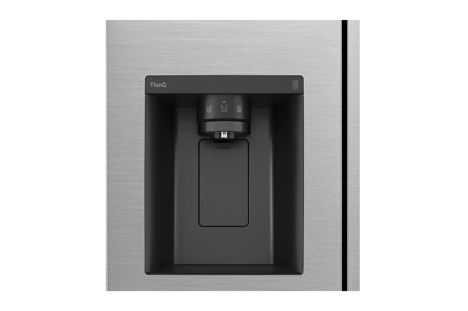 LG Amerikaanse koelkast GSLV70PZTE | 635 L | Water- en ijsdispenser, GSLV70PZTE
