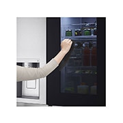 LG 635L inhoud | InstaView™ Door-in-Door™ | DoorCooling+™ | Water- en ijsdispenser met UVnano™ | Craft Ice™ | Total No Frost | Inverter Linear Compressor, GSXV90BSDE